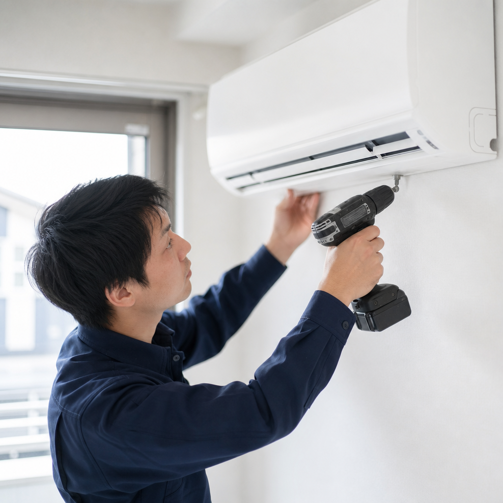 家電取り付け